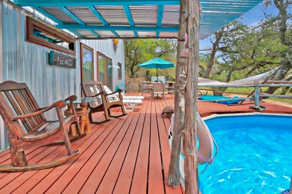Three Horses Ranch Villa Johnson City Exterior foto