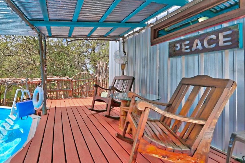 Three Horses Ranch Villa Johnson City Exterior foto